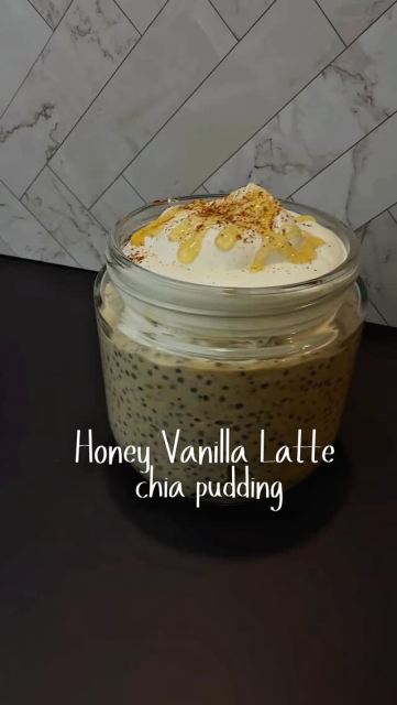 🍯This Honey Vanilla Latte Chia Pudding is creamy, packed with protein and tastes like your favorite coffee order in dessert form. 
An easy make-ahead breakfast, afternoon snack or healthy treat that keeps you full for hours.

Honey Vanilla Latte Chia Pudding
2 servings
• 1 cup cottage cheese
• 1/2 cup unsweetened almond milk
• 1/4 cup chia seeds
• 1–2 tbsp honey
• 1 tsp vanilla extract
• 1/2–1 tsp espresso powder
• Pinch of salt

Directions
Blend the cottage cheese and almond milk until completely smooth. Add the honey, vanilla, espresso powder and salt, then blend again. Stir in the chia seeds, let sit for 10 minutes, then stir once more. Refrigerate for at least 3–4 hours or overnight until thick and creamy.

✨Save this one for your next meal prep.

#chiapudding #vanillalatte #easyrecipe #cottagecheese #healthyrecipes